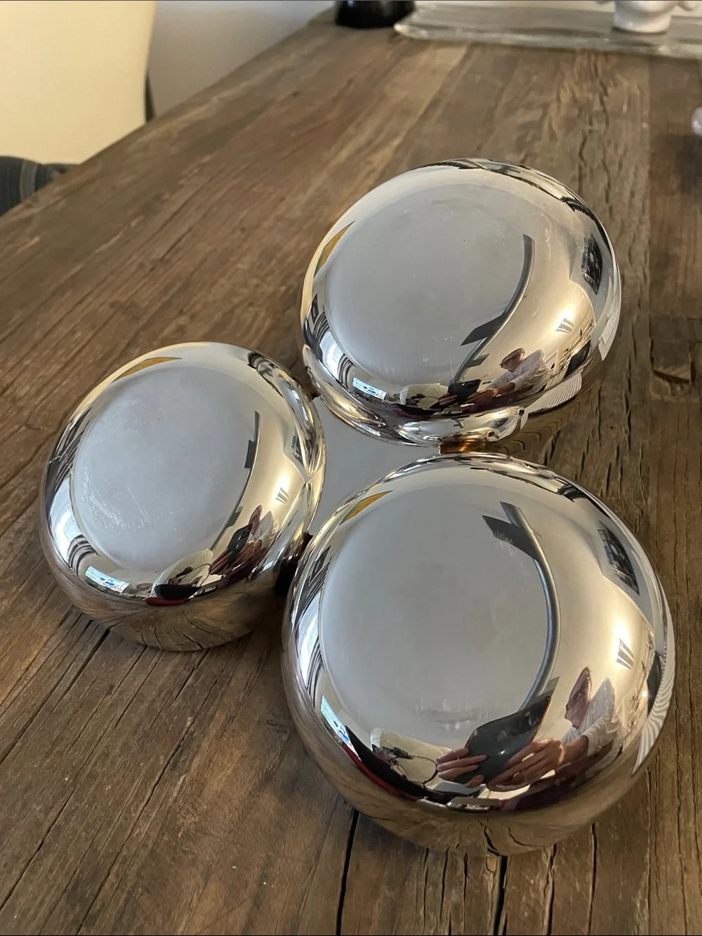 Christofle Vertigo three part dish/server